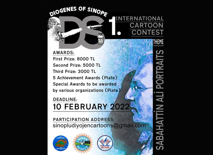 Diogenes of Sinop, 1st International Cartoon Competition 2022, Turkey