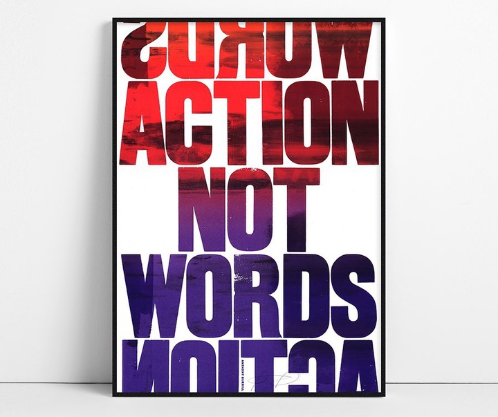 Gallery of graphic designe by Anthony Burrill