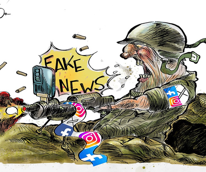 First Selection of the International Cartoon Contest “Terror Online”