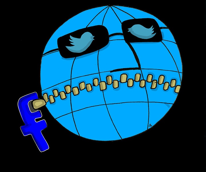 First Selection of the International Cartoon Contest “Terror Online”