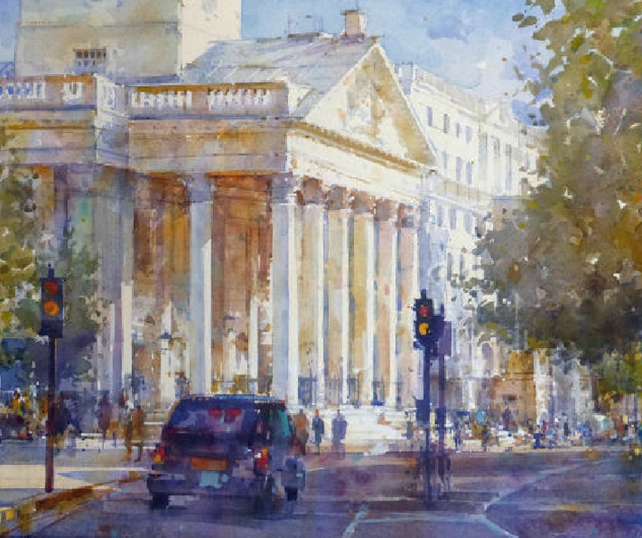 Gallery of Watercolor Painting by Geoffrey Wynne-UK