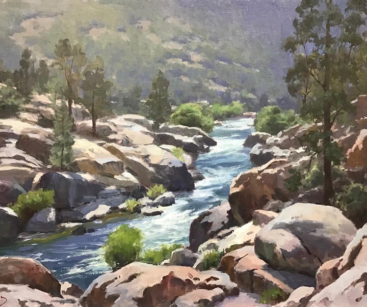 Gallery of Landscape Painting by John Cosby-USA