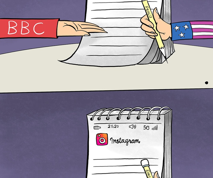 First Selection of the International Cartoon Contest “Terror Online”