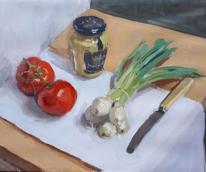 Gallery of Still life Painting by Lotta Teale-Italy