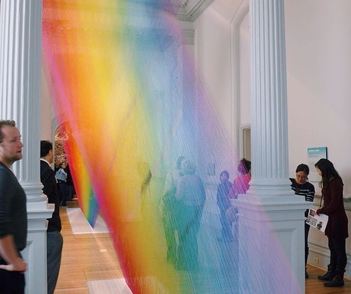 Gallery of Modern Art by Gabriel Dawe