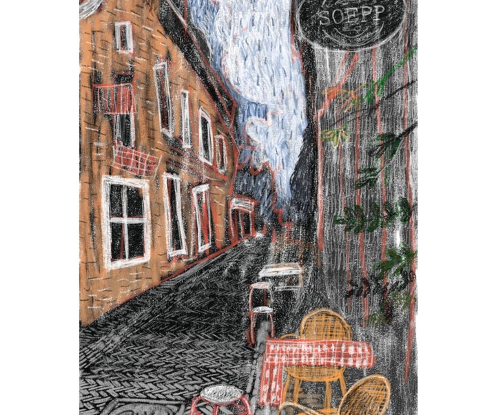 Gallery of Illustration by Rahele HasanZade-Iran