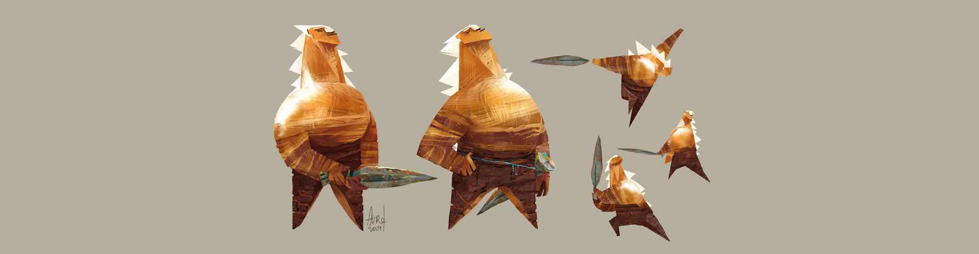 Gallery of Illustration & Character Design by Aurelien Predal-UK