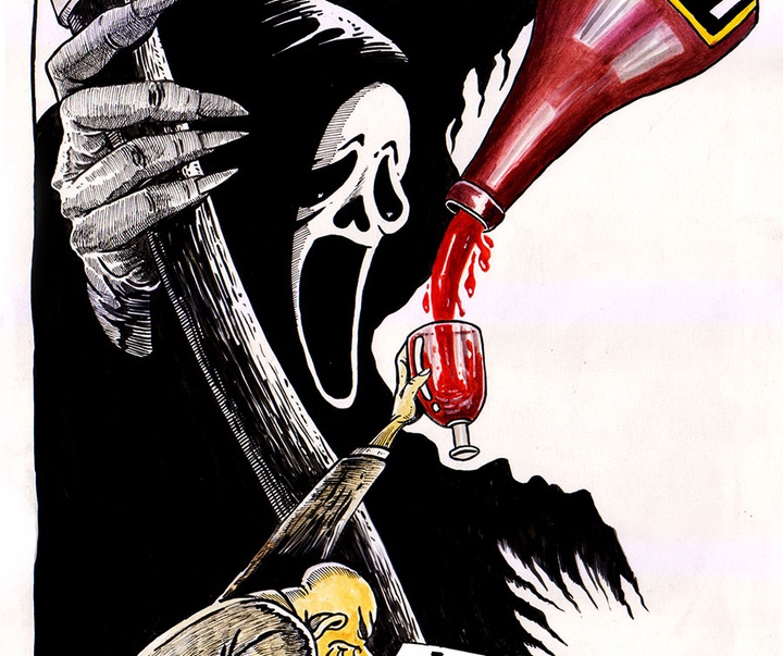 First Selection of the International Cartoon Contest “Terror Online”