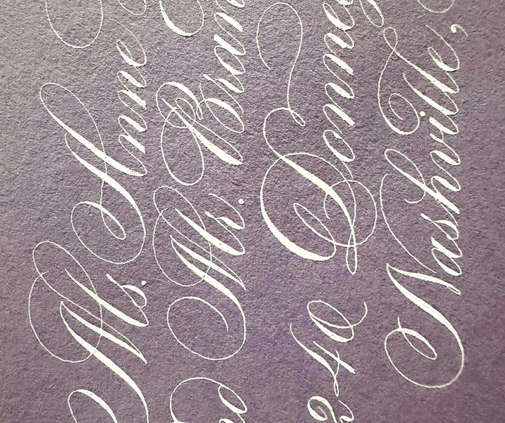 Gallery of Calligraphy by Suzanne Cunningham - USA