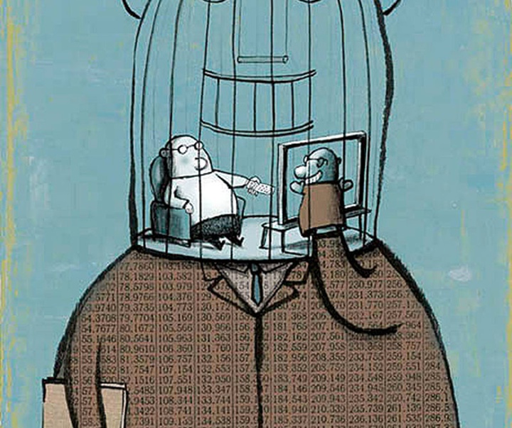 Gallery of humor illustration by Klaas Verplancke -Belgium