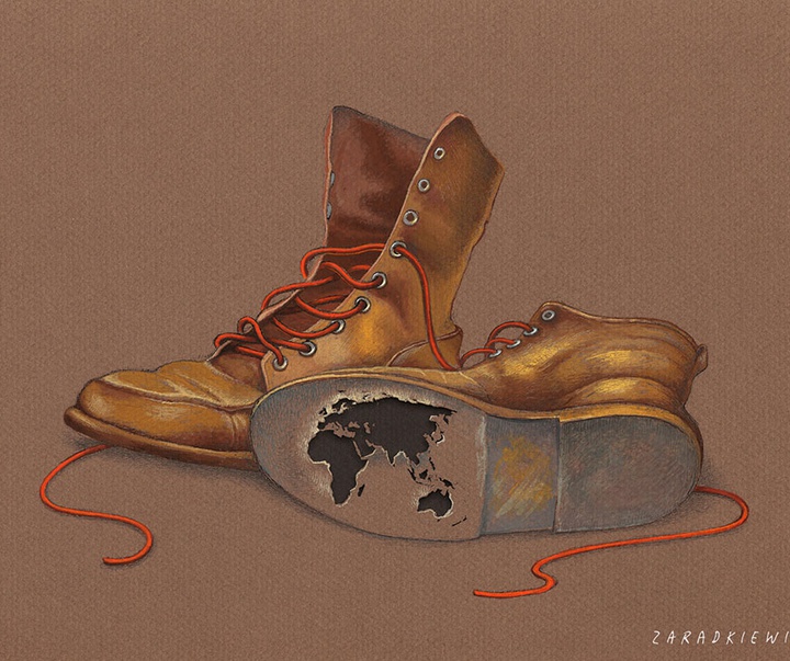 Gallery of Cartoon by Zygmunt Zaradkiewicz-Poland