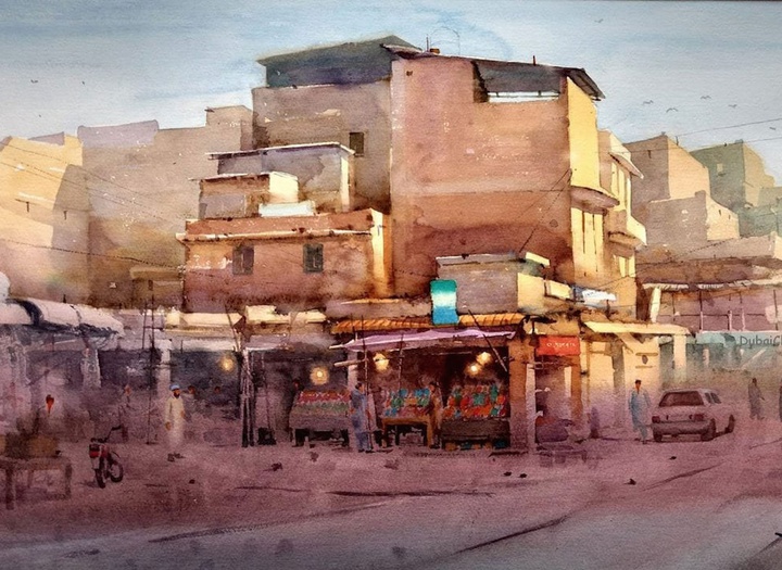 Gallery of Watercolors by Vikrant Shitole-India