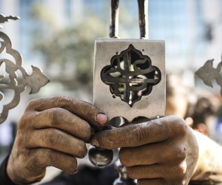 Gallery of Modern Art -  Alam Making (Symbolic art of Ashura) - Ashura Art