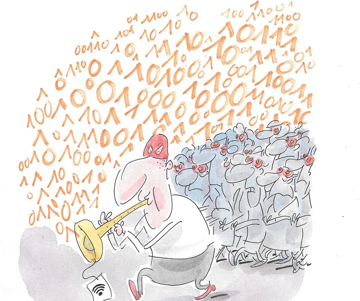 First Selection of the International Cartoon Contest “Terror Online”