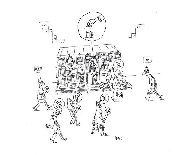 First Selection of the International Cartoon Contest “Terror Online”