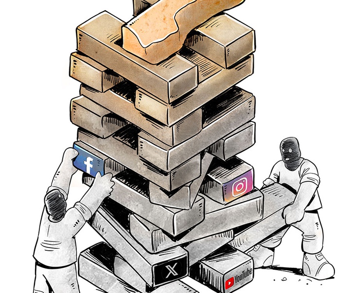 First Selection of the International Cartoon Contest “Terror Online”