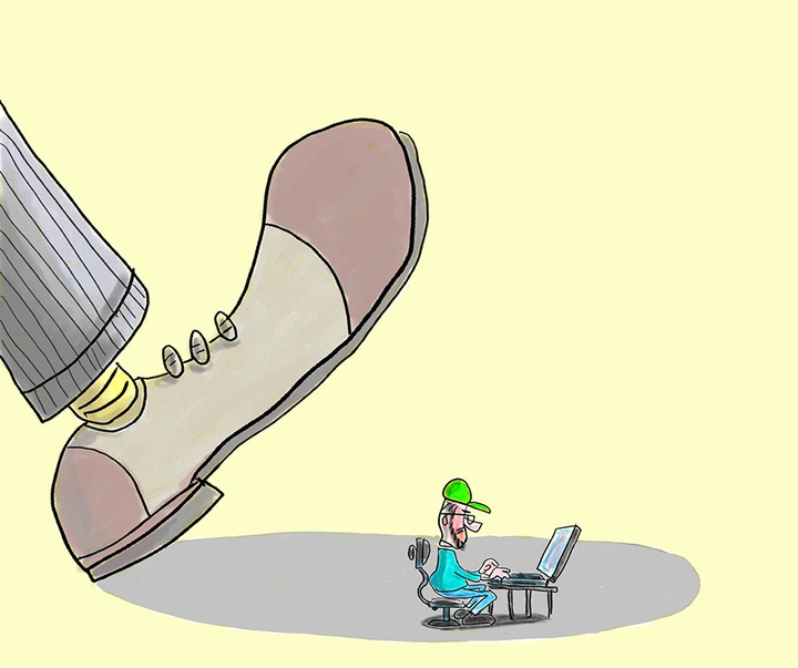 First Selection of the International Cartoon Contest “Terror Online”