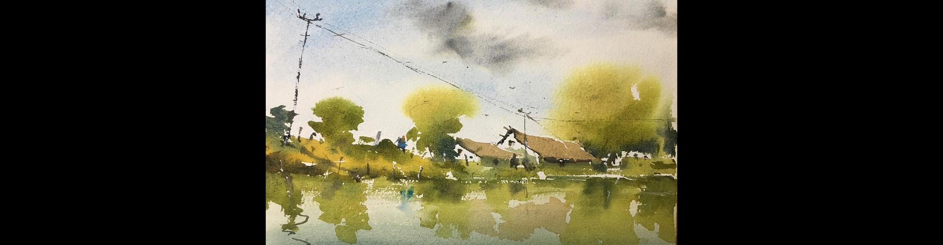 Gallery of Watercolor by Guin Srikanta-India