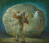 Gallery of painting by Sliman Mansour- Palestine