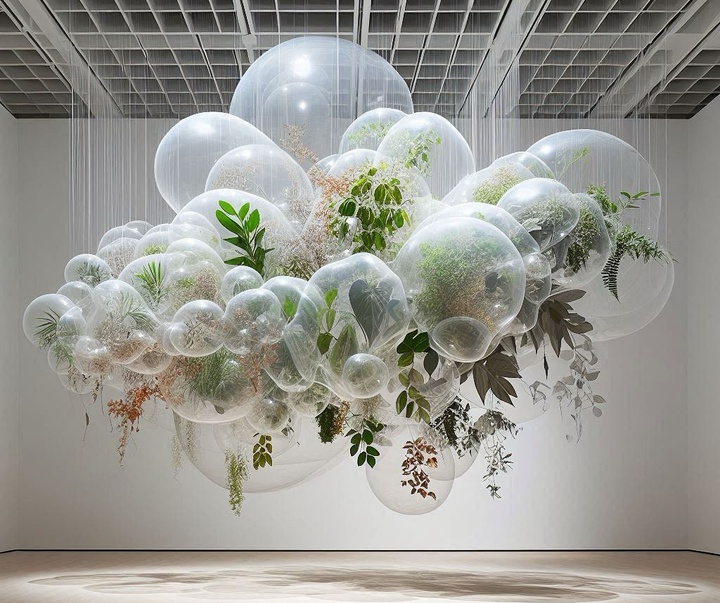 Gallery of Modern Art (Organic art) by Shoshosai - Japan