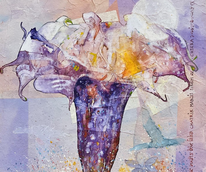 Gallery of Watercolor painting by Manjit Singh Chatrik-India