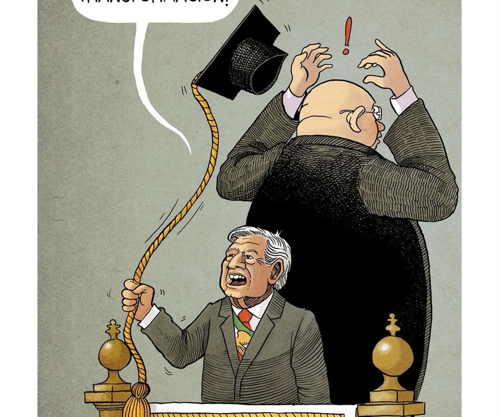 Gallery of political Cartoon by Monero Chelo-Mexico