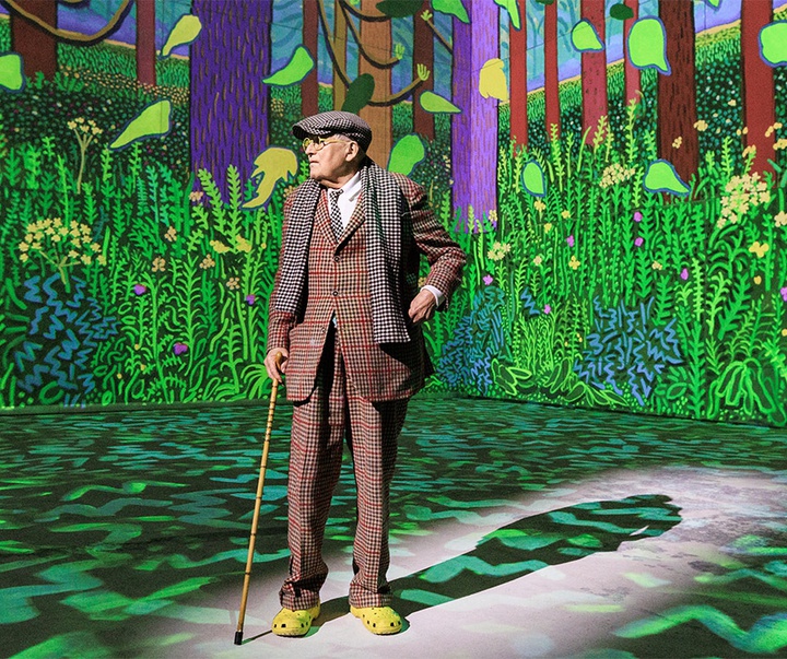 Gallery of painting by David Hockney - England
