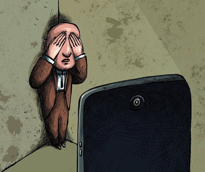 First Selection of the International Cartoon Contest “Terror Online”