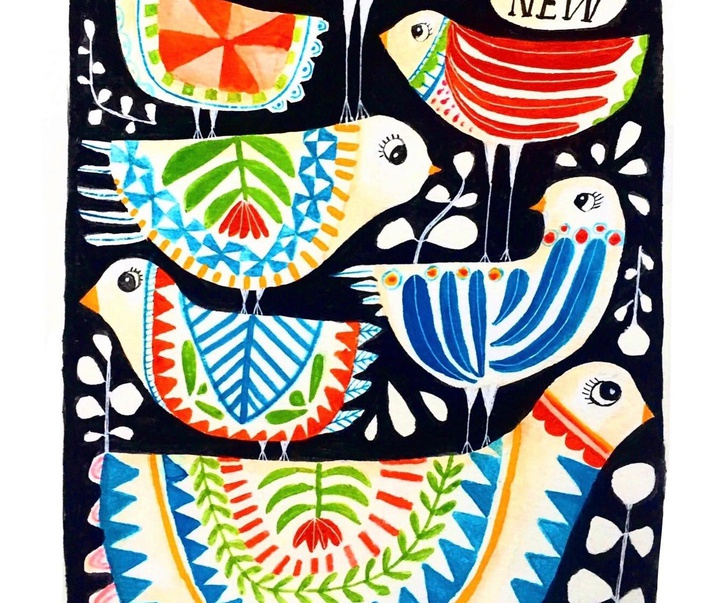 Gallery of Illustration by Lisa Congdon-USA