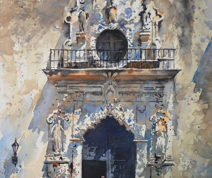 Gallery of Watercolor Painting by Michael Holter-USA