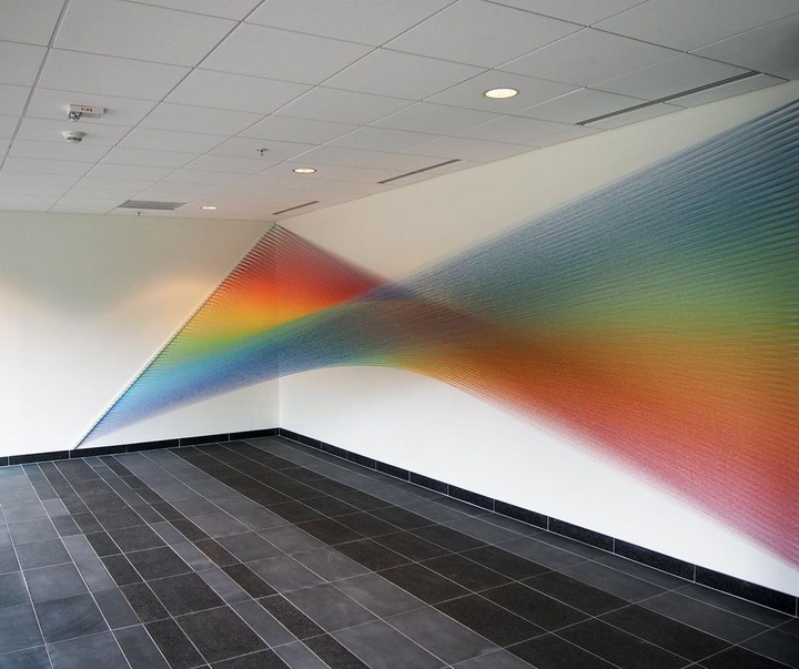 Gallery of Modern Art by Gabriel Dawe