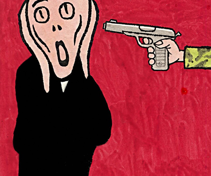 First Selection of the International Cartoon Contest “Terror Online”