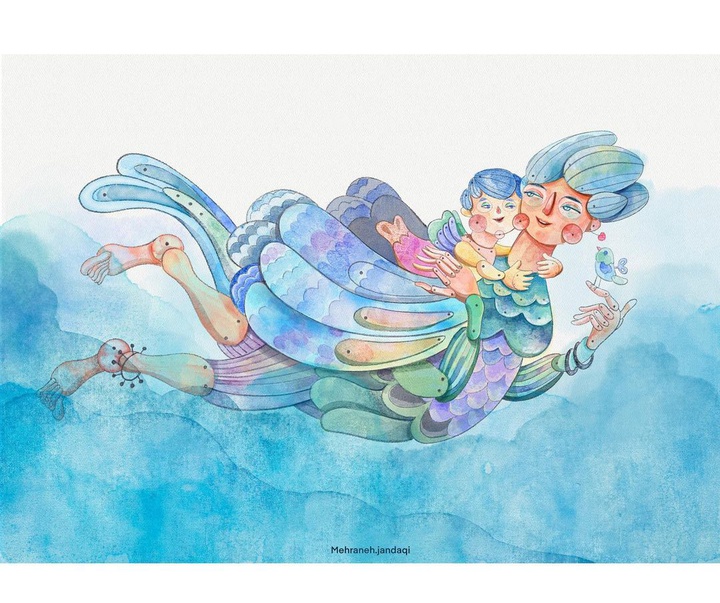 Gallery of illustration by Mehrane Jandaqi-Iran