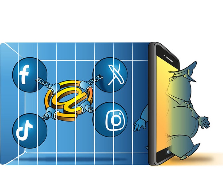 First Selection of the International Cartoon Contest “Terror Online”