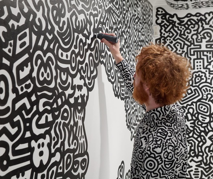 Gallery of Modern Art by Mr Doodle (Sam Cox) - UK