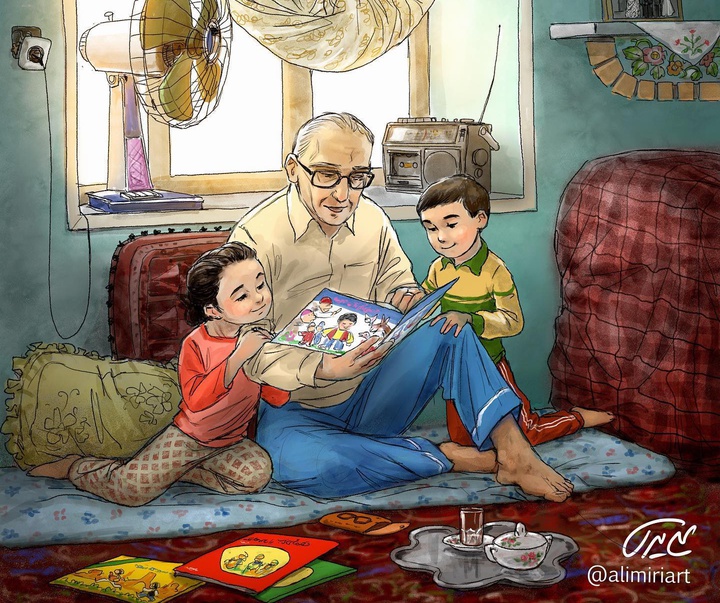 Gallery of illustration by Ali Miri-Iran