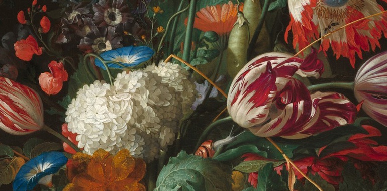 Celebrating the beauty of flowers in the works of "Jan Davidsz de Heem"