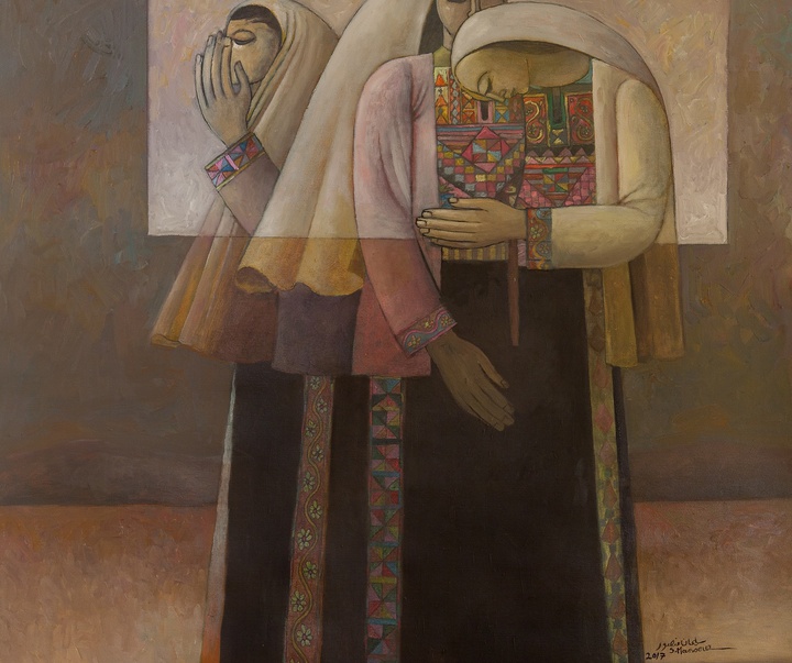 Gallery of Painting by Sliman Mansour - Palestine