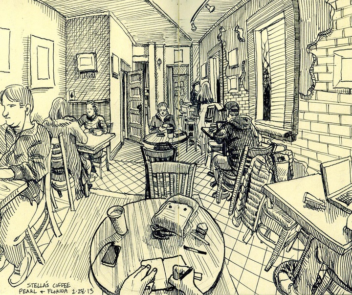 Gallery of Drawing by Paul Heaston- American