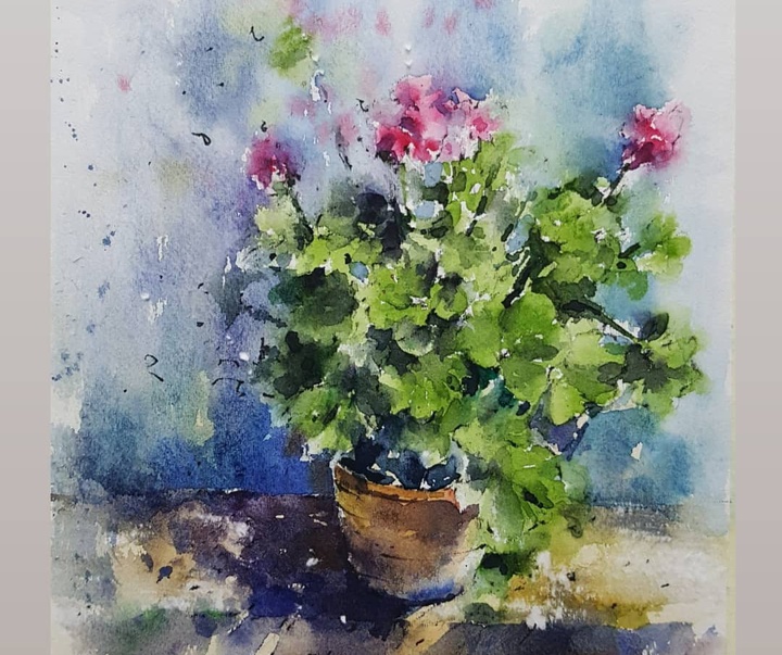 Gallery of Watercolor painting by Alireza Tabatabaee