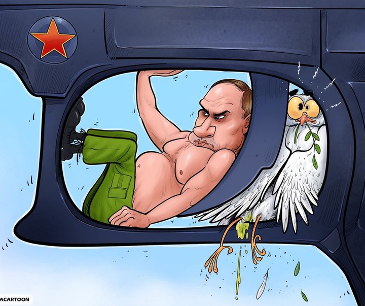 Gallery of political cartoon by Ahmad Rahma from Turkey