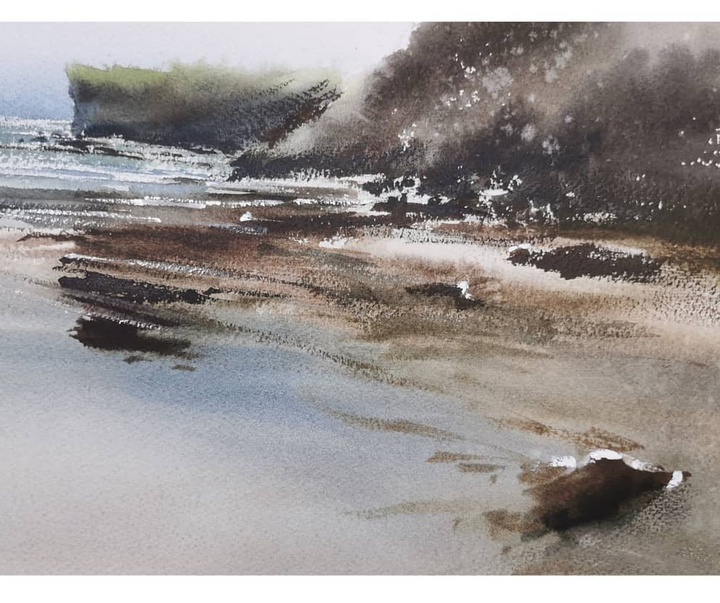 Gallery of Watercolor Painting by Pablo Garcia Avila-Spain