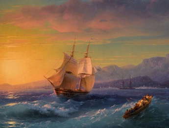 Gallery of Painting by Ivan Constantinovich Aivazovsky - Russia