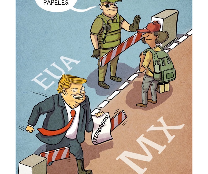 Gallery of political Cartoon by Monero Chelo-Mexico
