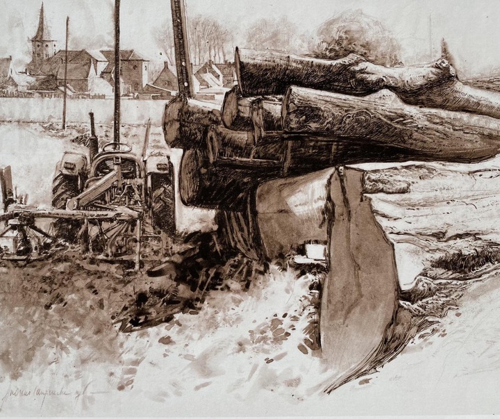 Gallery of Drawing by Andreas Vanpoucke-Belgium