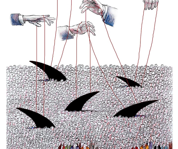 First Selection of the International Cartoon Contest “Terror Online”