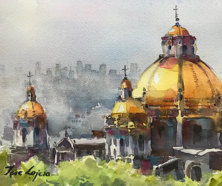 Gallery of Watercolor painting by Tere Lojero-Mexico