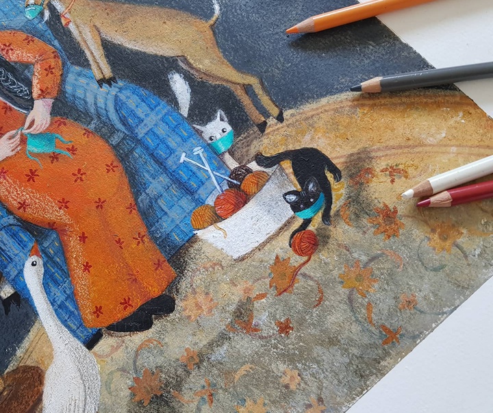 Gallery of Illustration by Farnaz Nadim-Iran