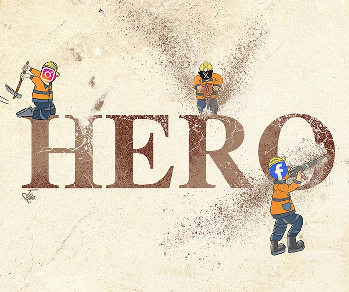 First Selection of the International Cartoon Contest “Terror Online”