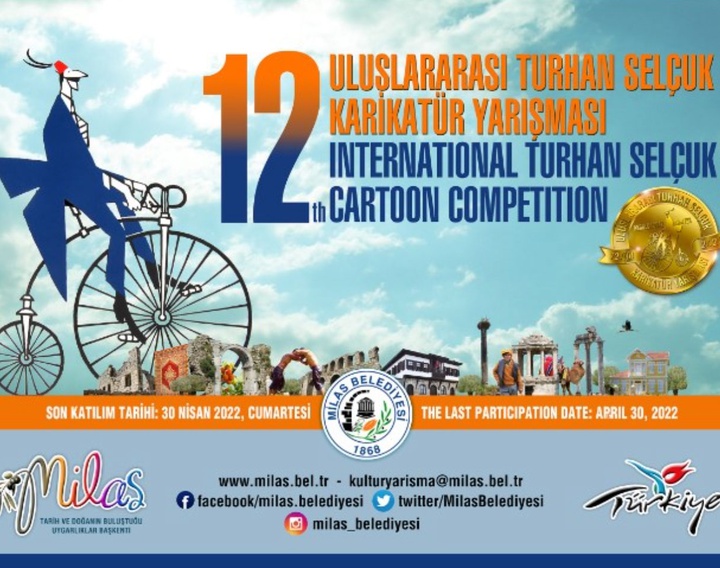 12th International Turhan Selçuk Cartoon Contest-Turkey 2022